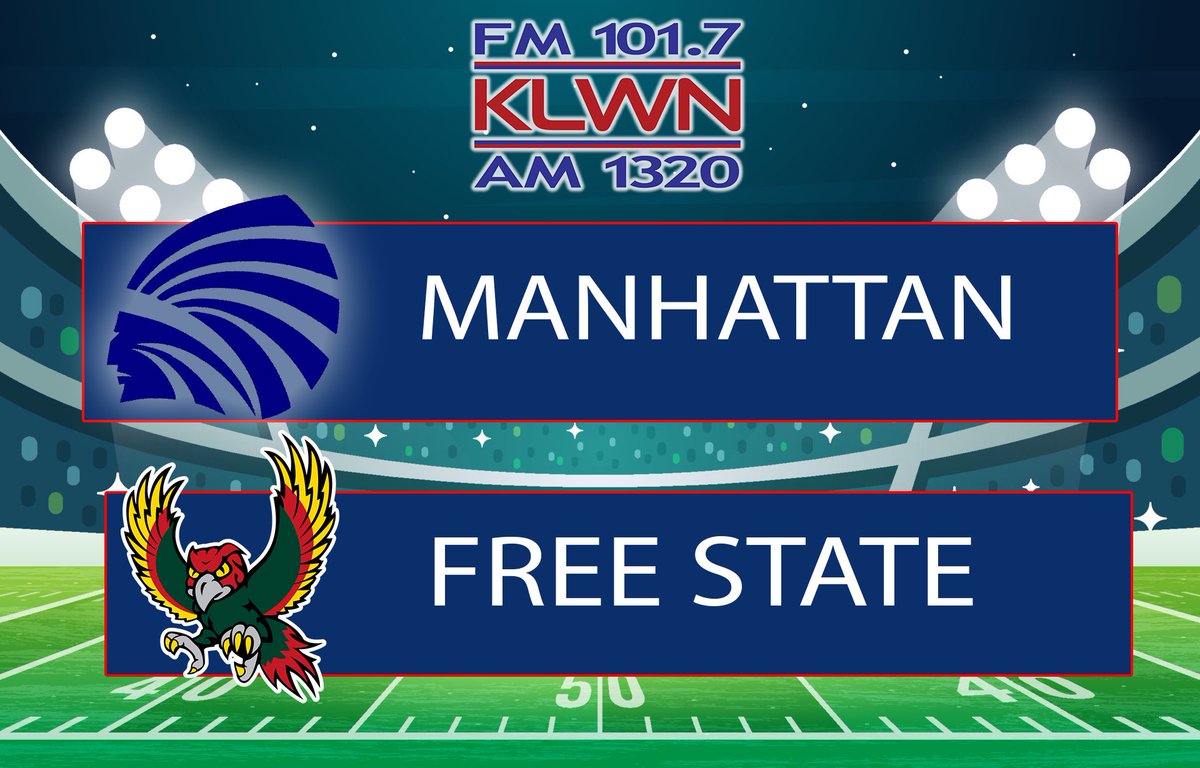 KLWN (@1320klwn) on Twitter photo HIGH SCHOOL 🏈 Playoffs for <a href="/fshssports/">Firebird Athletics</a>
<a href="/FSFirebirdFB/">Free State Firebird Football</a> at Manhattan
⏰ 7pm / 6:45 pre
📻 FM 92.9
📱 92.9 the Bull App
💻 bull929.com
🗣️ <a href="/NickSpringer29/">Nick Springer</a> + <a href="/CoachHendeFACS/">Nolan Henderson</a> HIGH SCHOOL 🏈 Playoffs for <a href="/fshssports/">Firebird Athletics</a>
<a href="/FSFirebirdFB/">Free State Firebird Football</a> at Manhattan
⏰ 7pm / 6:45 pre
📻 FM 92.9
📱 92.9 the Bull App
💻 bull929.com
🗣️ <a href="/NickSpringer29/">Nick Springer</a> + <a href="/CoachHendeFACS/">Nolan Henderson</a>