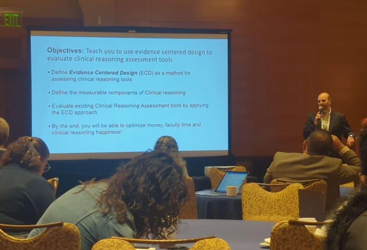Directors of Clinical Skills Education (@docseducators) on Twitter photo What's the Best Clinical Reasoning Assessment tool for you? #DOCS2023 #AAMC23. Very practical and relevant workshop in progress! What's the Best Clinical Reasoning Assessment tool for you? #DOCS2023 #AAMC23. Very practical and relevant workshop in progress!