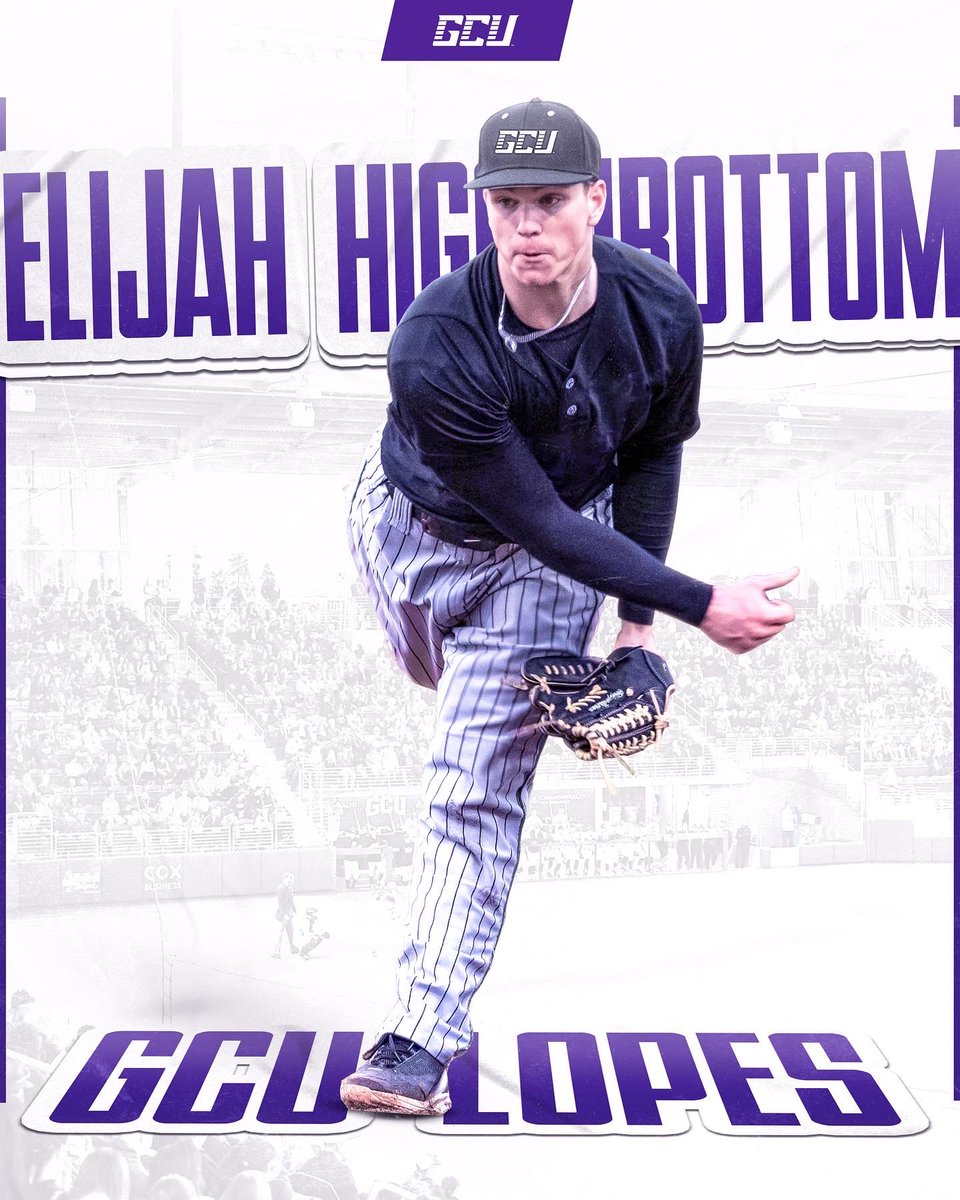 Want to announce my commitment to play Division 1 baseball at Grand Canyon University. All glory to god, I wouldn’t be where I am today without his plan for my life. THANK YOU to all the people that helped me become who I am today, not only as a player but as a person. Lopes up🤘🏼