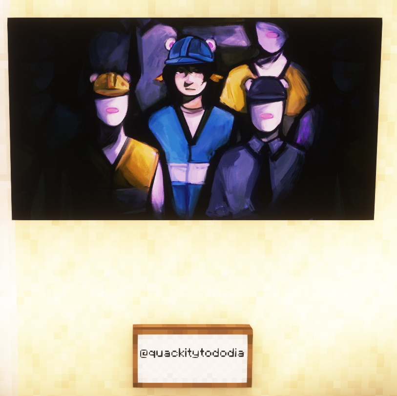 🖌️| QSMP Artwork #5

Title: "infiltrado"

Artist: <a href="/quackitytododia/">.</a>
Date: October 22

#qsmp