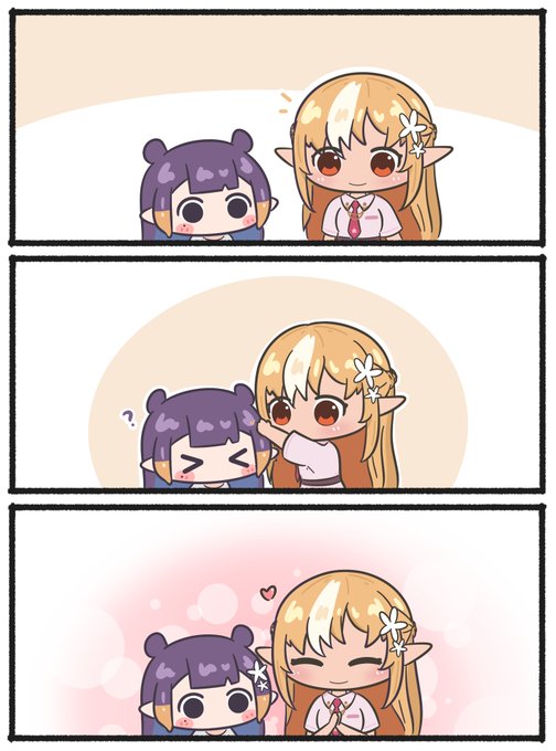 "My Ina is so cute!🥰"
"...WAH?"

#inART #しらぬえ 