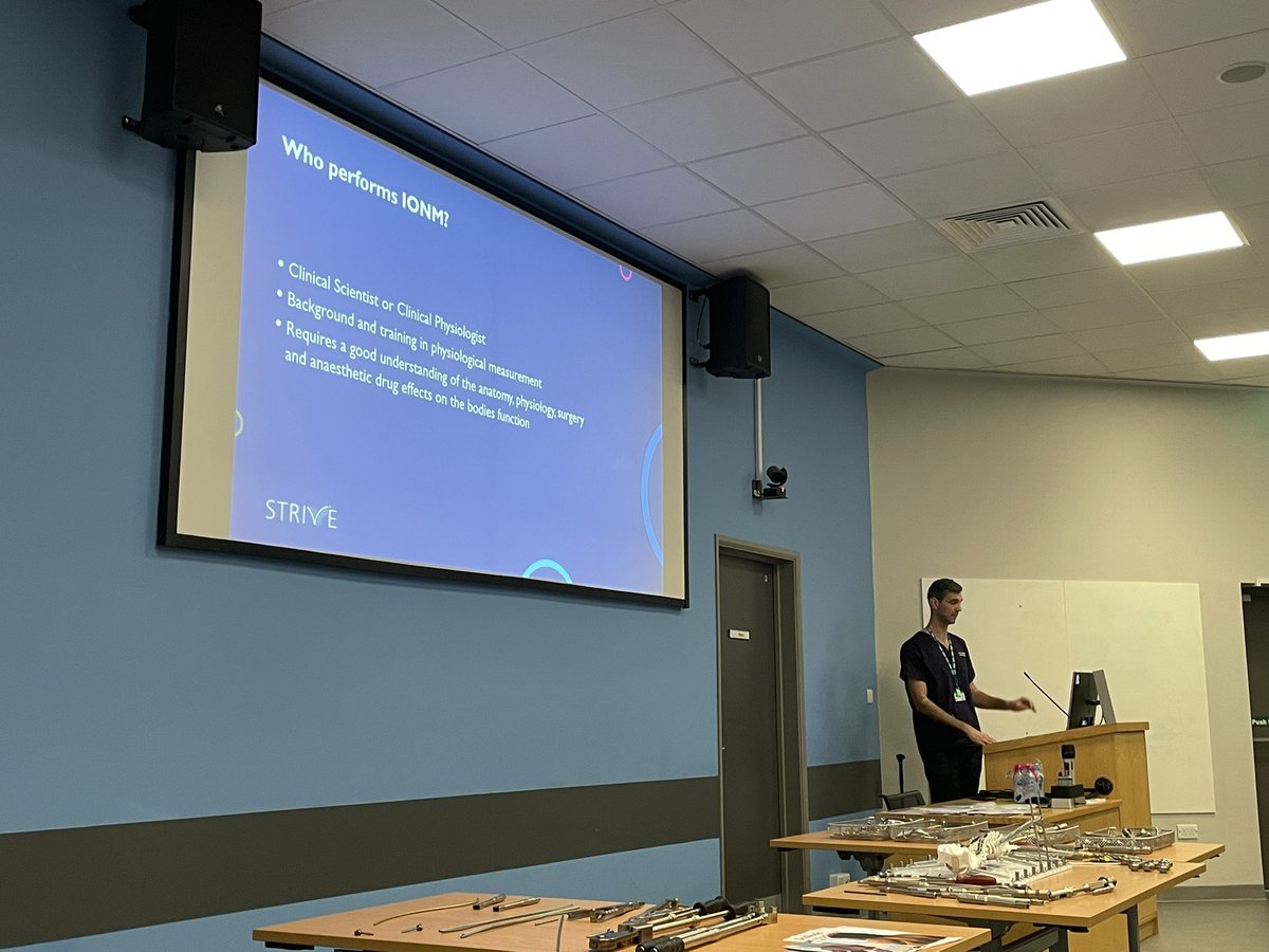 South Tees Clinical Measurement (@stees_cms) on Twitter photo Clinical Scientists Alistair <a href="/aLevettRenton/">Alistair Levett-Renton</a> and Andrew <a href="/AndySimmo/">Andrew Simpson</a> were at the #BackTogetherAgain event for Past and upcoming scoliosis surgery patients today. They talked about the work they do to monitor the spinal cord to help keep our patients safe. <a href="/SouthTees/">South Tees Hospitals</a> <a href="/STRIVEEvents/">STRIVE Events</a> Clinical Scientists Alistair <a href="/aLevettRenton/">Alistair Levett-Renton</a> and Andrew <a href="/AndySimmo/">Andrew Simpson</a> were at the #BackTogetherAgain event for Past and upcoming scoliosis surgery patients today. They talked about the work they do to monitor the spinal cord to help keep our patients safe. <a href="/SouthTees/">South Tees Hospitals</a> <a href="/STRIVEEvents/">STRIVE Events</a>