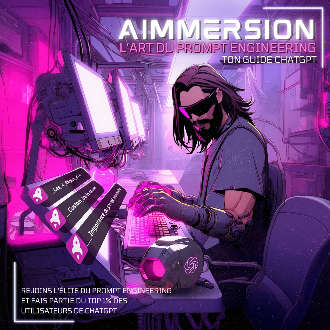 EnzoManis's tweet image. C&apos;est le grand jour !

Découvre mon guide ULTIME pour faire partie du top 1% des utilisateurs de ChatGPT. 💸

Valeur de 37€, gratuit les prochaines 24 heures. 🔥 

Pour l&apos;obtenir, c&apos;est simple ⬇️

- Follow-moi (pour te DM)
- RT 
- Commente « 1% » 

Ne rate pas ta chance ! 🕒