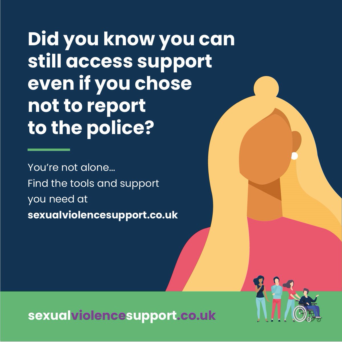 IsThisOkGM's tweet photo. #IsThisOK is proud to be supporting North West Sexual Violence Awareness Week.
Sexual violence support services are free and inclusive. Don’t suffer in silence, find your local support organisations here: https://t.co/7JjfyQAf8C
#NWSVweek https://t.co/ysSIzxncGN