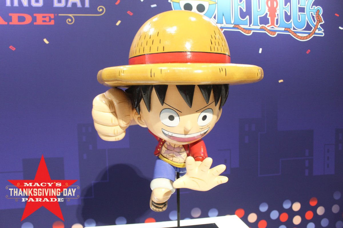 Stay tuned tomorrow for the full big official reveal. 🏴‍☠️🎈 #ThanksLuffy #OnePiece #MacysParade @macys