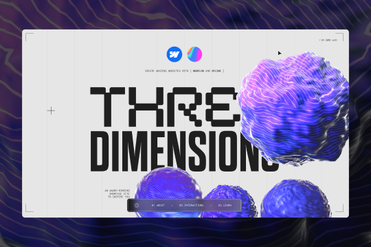 dirklach's tweet photo. You asked for it. Here it is. 🙌 The free Webflow cloneable of my award-winning showcase site THREE DIMENSIONS.

Have fun → https://t.co/t9HcfKaZHH

If you have any further questions, just let me know.

Live website → https://t.co/8xg6SKWGQm https://t.co/EB6vzoOk4x
