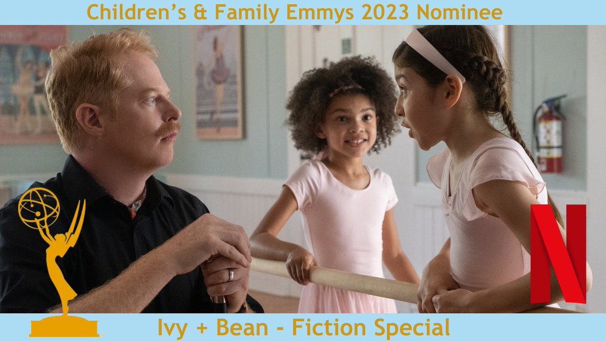 We are delighted to share that Ivy+Bean - Doomed to Dance - has been nominated for the Children's & Family Emmy's 2023 in the Fiction Special category.