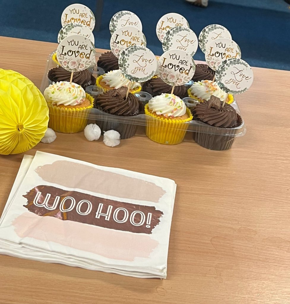 StJosephsWDC's tweet photo. Today, we enjoyed some treats, as we said goodbye and good luck to Miss Kelly who finished up for her maternity leave 👶. Everyone at St Joseph’s is wishing you a wonderful maternity leave, and we can’t wait to meet your little bundle of joy real soon ❤️ @MissKelly_x https://t.co/XFkNxjrI49