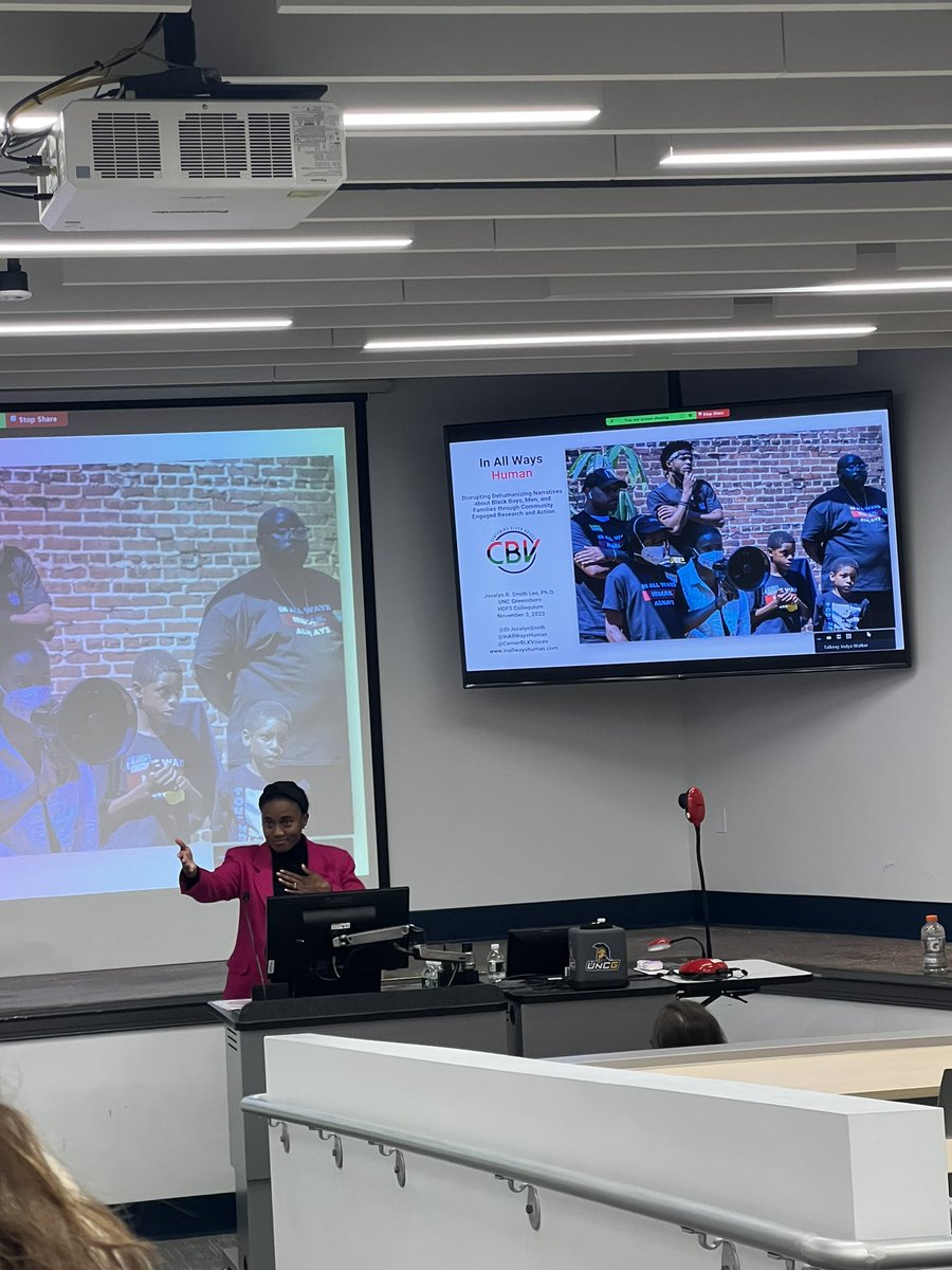 We are delighted to have our director, <a href="/DrJocelynSmith/">Jocelyn R. Smith Lee, PhD</a>, as this month’s colloquium presenter <a href="/uncghhs/">UNCG HHS</a> <a href="/UNCG_HDFS/">HDFS@UNCG</a> <a href="/UNCGResearch/">UNCG Research</a>