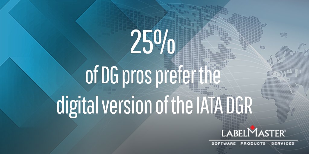 Do you value the environment AND #DangerousGoods compliance? Order your 2024 IATA DGR books in a digital format! Of course, you can also get these essential #Regulations in print—but order now so you’re ready January 1!
okt.to/GaLCHO

#Hazmat #Publications