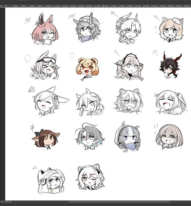 軽い気持ちで描き始めたら落書きの量じゃなくなってきた 