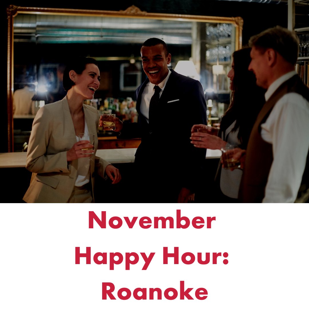 MidAtlanticCCIM's tweet photo. Join us NEXT WEEK - November 8 - for our November Happy Hour in Roanoke! Network with the top minds in CRE and learn how the @ccim designation and our chapter can help you build you business and succeed in the industry! Register at https://t.co/WODZrtgmvE #CCIM #CRE #Networking https://t.co/MKh3rPN6qH