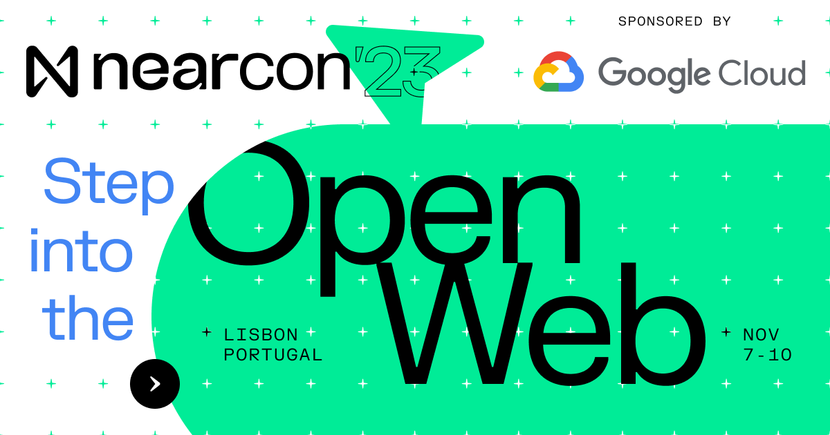 Four 👏 more 👏 sleeps To NEARCON23! Get ready to join the builders of the open web alongside powerhouses like @googlecloud for the hottest Web3 event of the year! nearcon.org