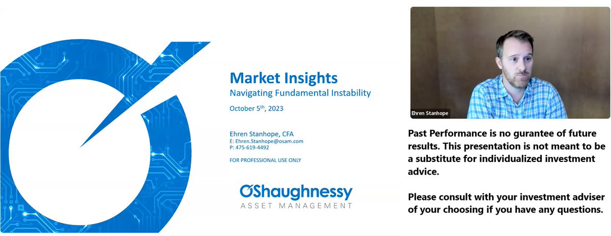 OSAM Research (@osamresearch) on Twitter photo Introducing 'The Quarterly', where <a href="/FactorInvestor/">Ehren Stanhope</a> breaks down the forces moving markets each quarter.
The theme for Q3? Fundamental Instability.
• Earnings have dipped but remain intact.
• The economy is digesting higher rates.
• Employment is tight but loosening.
• Introducing 'The Quarterly', where <a href="/FactorInvestor/">Ehren Stanhope</a> breaks down the forces moving markets each quarter.
The theme for Q3? Fundamental Instability.
• Earnings have dipped but remain intact.
• The economy is digesting higher rates.
• Employment is tight but loosening.
•