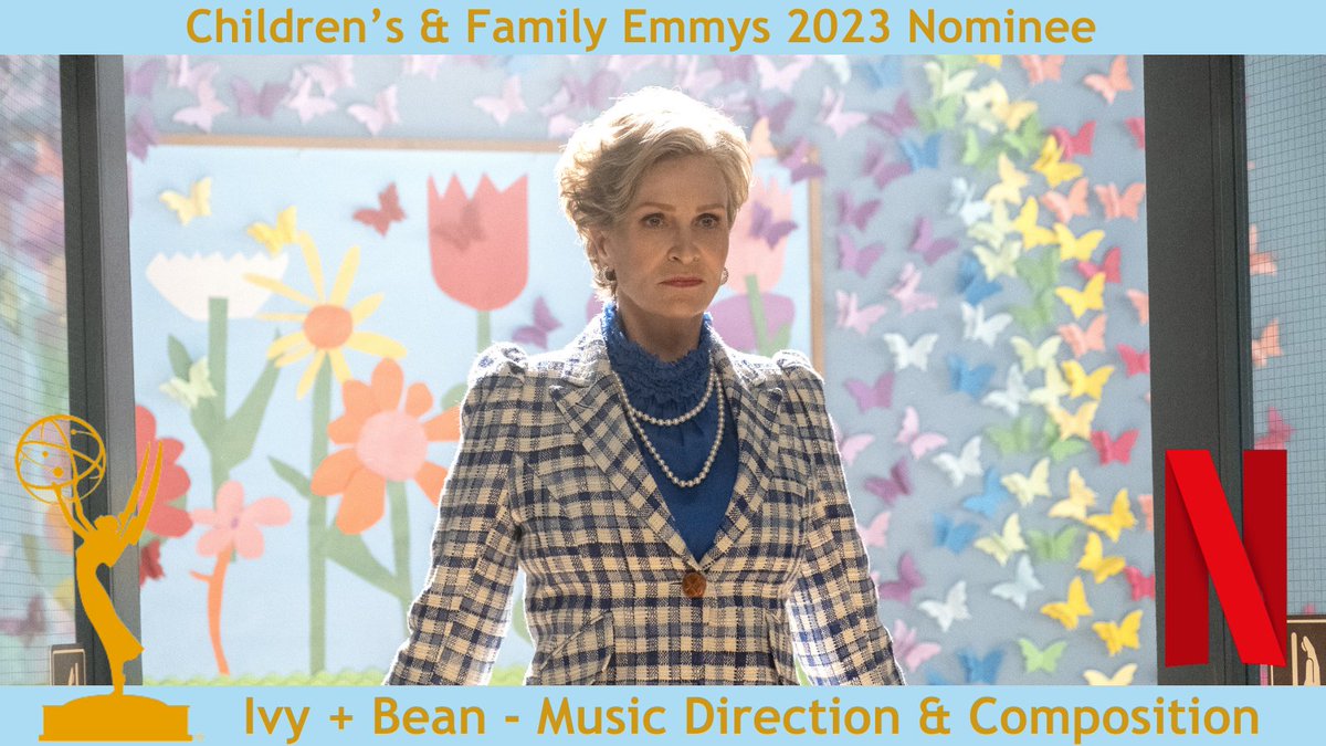 We are thrilled to share that Ivy+Bean - The Ghost Who Had To Go - has been nominated for the Children's & Family Emmy's 2023 in the Music Direction and Composition category!
