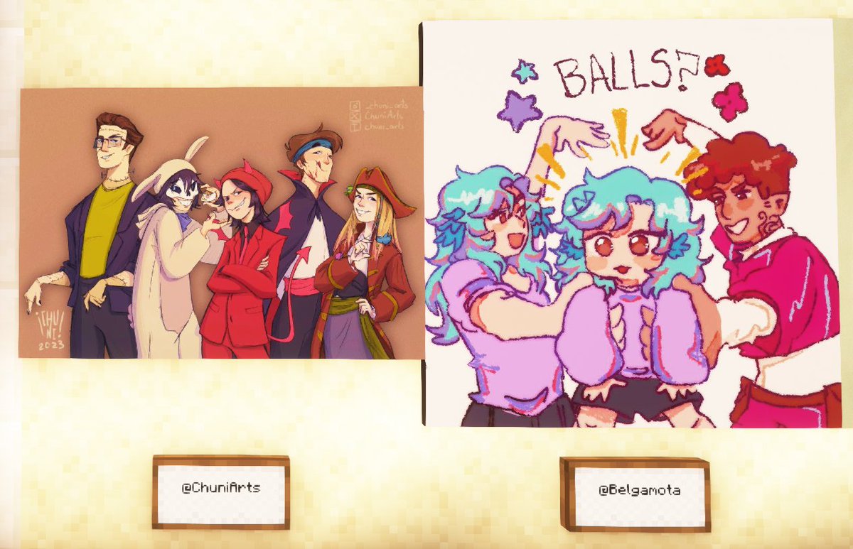 QSMP ✨ Art by: @Saikaindo_ on twitter in 2023