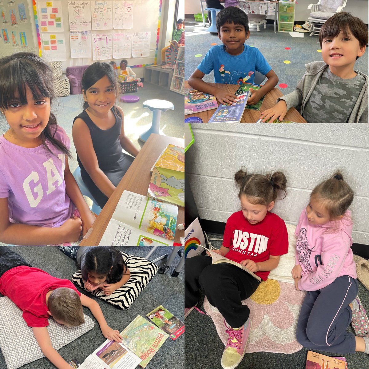 We love partner reading time! 📖