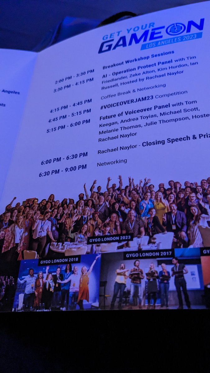 Looking forward to a great day!  #gygola23