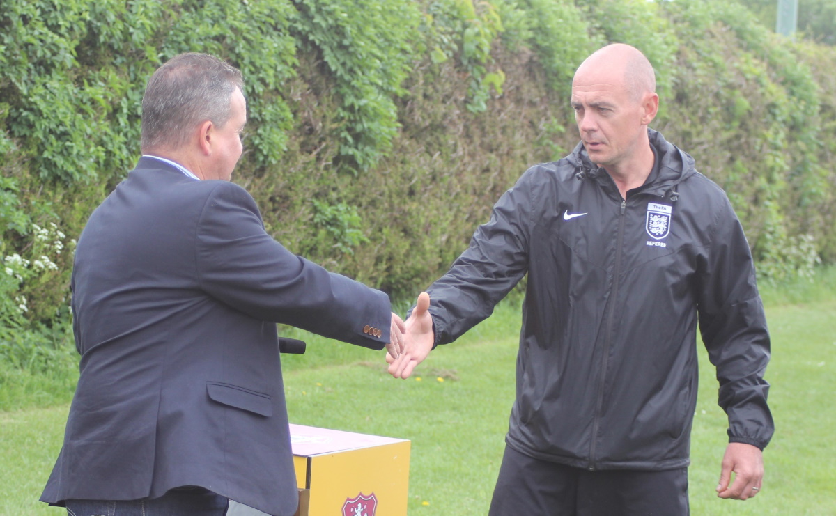 Promotions for five <a href="/SFAReferees/">Suffolk FA Referees</a> match officials...

bit.ly/3si0JUw

#AThrivingLocalGame