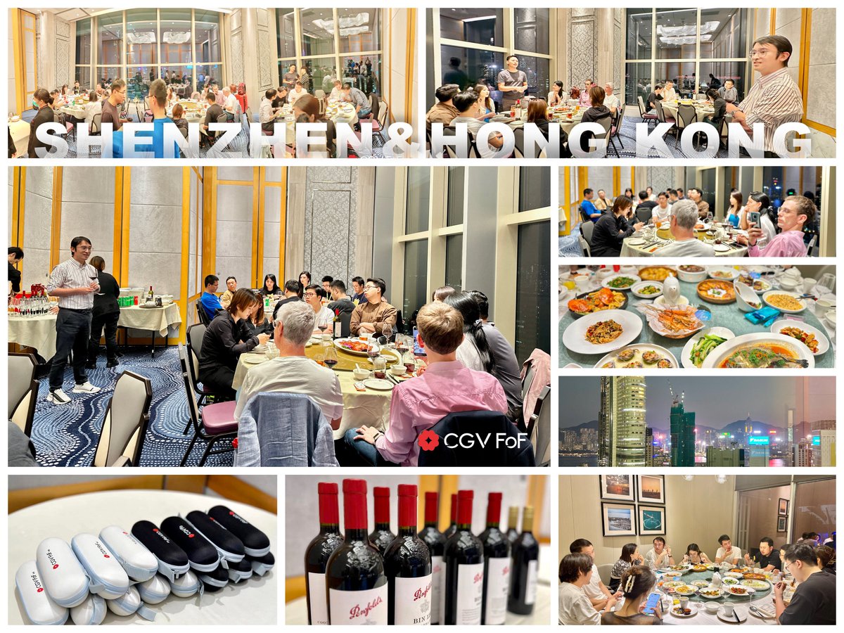 CGVFOF's tweet photo. The private banquet 'Adding AI Flavor to Web3 – CGV AI Theme Banque,' organized by CGV FoF in Shenzhen and Hong Kong, has successfully concluded. CGV FoF Asia Partner Kevin @KevinRen2019 attended as our representative. Thank you all for joining us, and a special thanks to our cooperate partners for their support. Together, we have achieved a fruitful outcome here, and we look forward to meeting again next time! @SteveChiucgv @KHANCGV
Host @CGVFOF
Chief Guest  Media @AsianFinPress
Support Partners @metaestate_com @DOKO_AI @AquaLabs_ @mpost_io