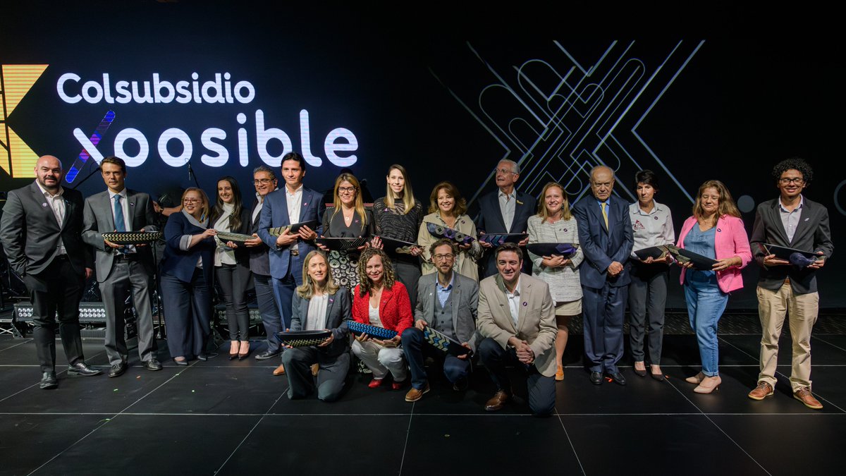 En Xposible Colsubsidio reconocimos el trabajo por la sostenibilidad de 15 empresas en Colombia. 

¡Conoce los proyectos ganadores! colsubsidio.com/empresas/notic… #Xposible2023