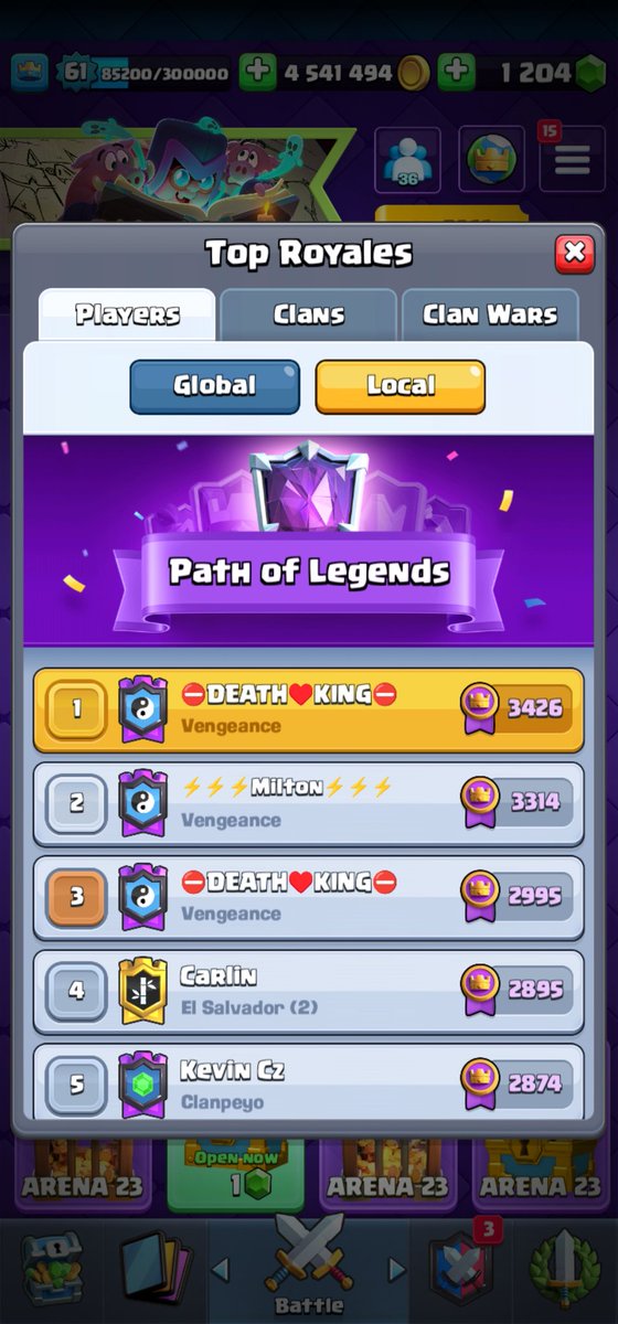 Nuthin But  A G'Thang

♥️ + rt =🦦🤝🏻🦦
link.clashroyale.com/?clashroyale:/…