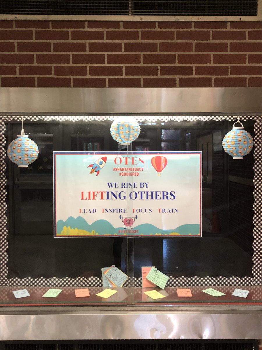 OTES students are ready to show off their LIFT tickets!!
#SpartanLegacy #GOBIGRED