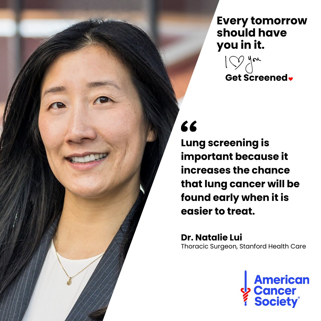 ACS_California's tweet photo. #Lungcancer screening is safe, effective, and should be a regular part of your life. At age 50, talk to a doctor about your risk for lung cancer and if annual screening is right for you.

Visit: https://t.co/NiWeadRrW6 to learn more.

#GetScreenedCA #LungCancerAwarenessMonth https://t.co/DR0hTW8OfF