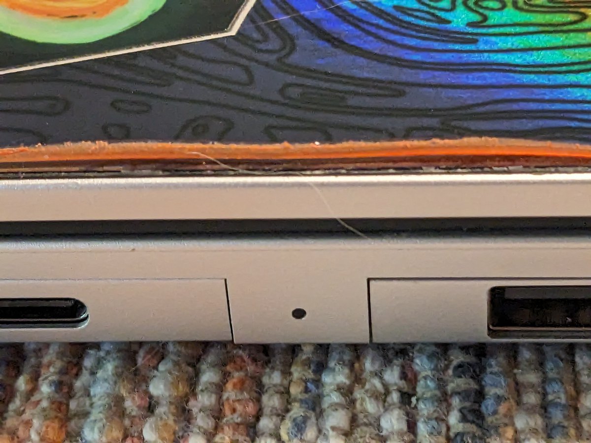 hey <a href="/robot/">robot</a> my Damascus Obsidian skin for my Framework laptop is peeling &amp; turning red (oxidizing?) I have lots of stickers on it that I don't want to lose, so I'm not sure what to do. Order 13679794. thx!