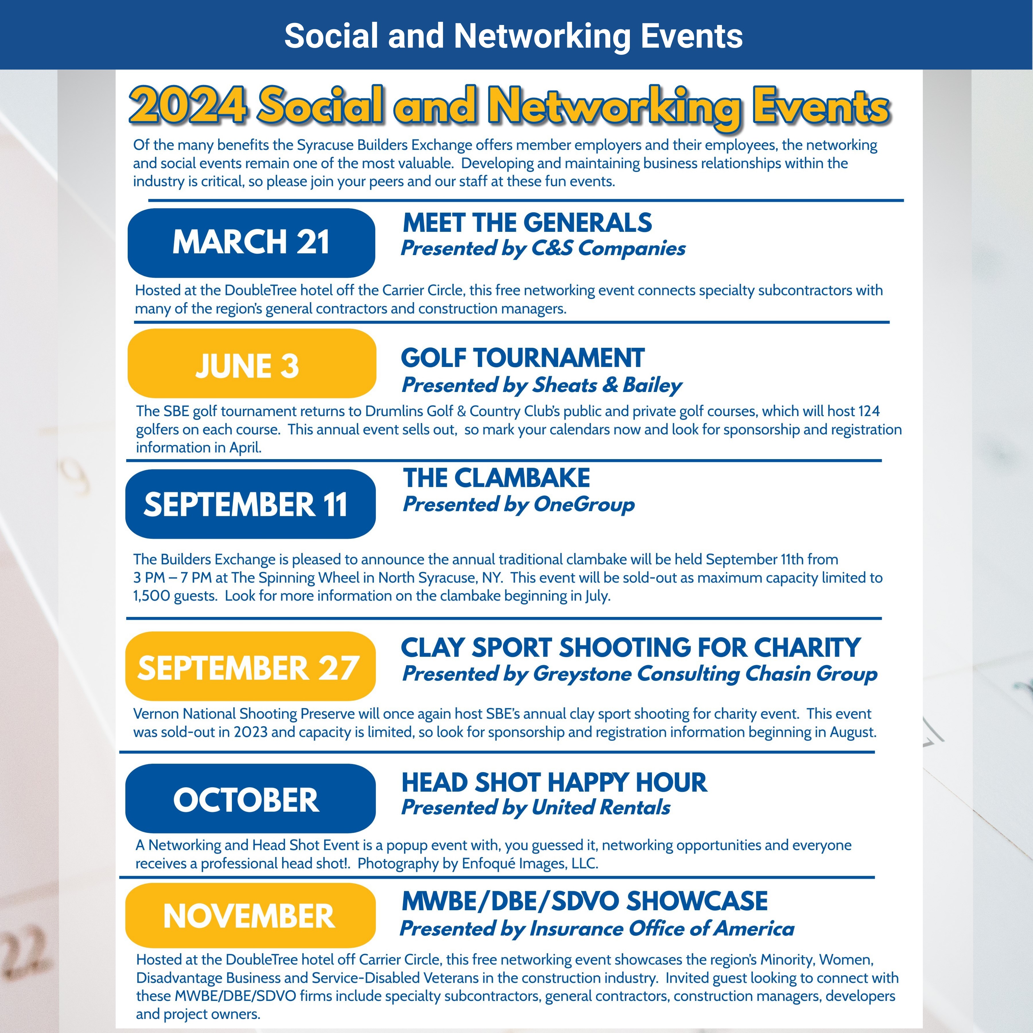 Syracuse Events 2025