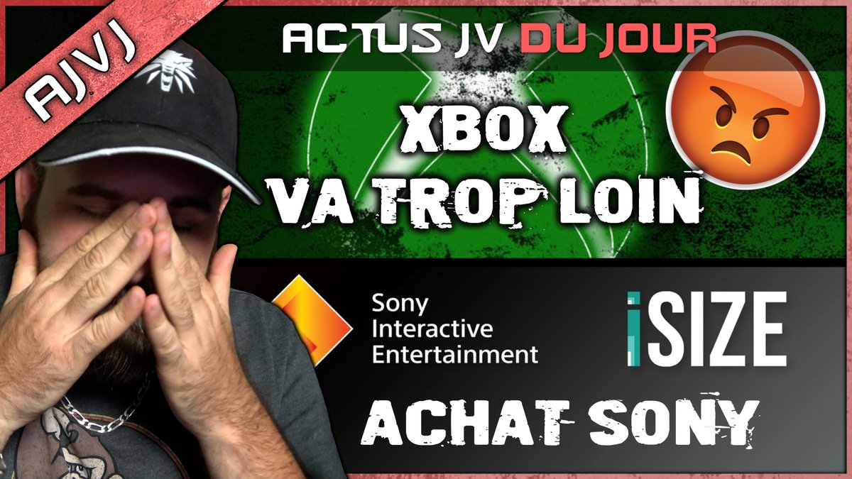 BuglandShad's tweet photo. Décidément... Xbox va aussi trop loin ?
https://t.co/c0aWwSh25b
➡️DLC #ELDENRING
➡️#thedaybefore reporté
➡️Le "super game" #sega
➡️#Bungie répond aux licenciements
➡️#playstation achète #iSize
➡️#xbox supprime des avantages
➡️#mw3 trop lourd
➡️Xbox va trop loin ? https://t.co/Zdn4OUDqxT