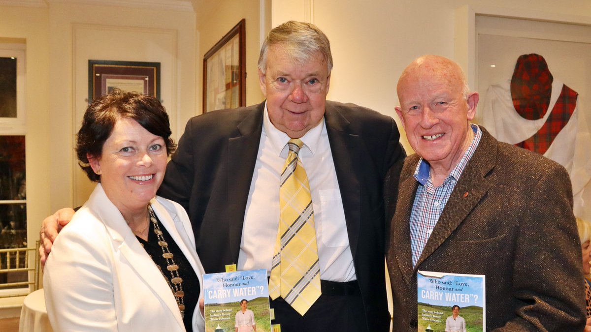 Launch of book on ending water-carrying drudgery in rural Ireland 
kilcullenbridge.blogspot.com/2023/11/launch…
It was back to 1982 for Christy Sheridan when he attended a book launch in Newbridge. His home was the 100,000th to be connected to a Group Water Scheme by its author's company.