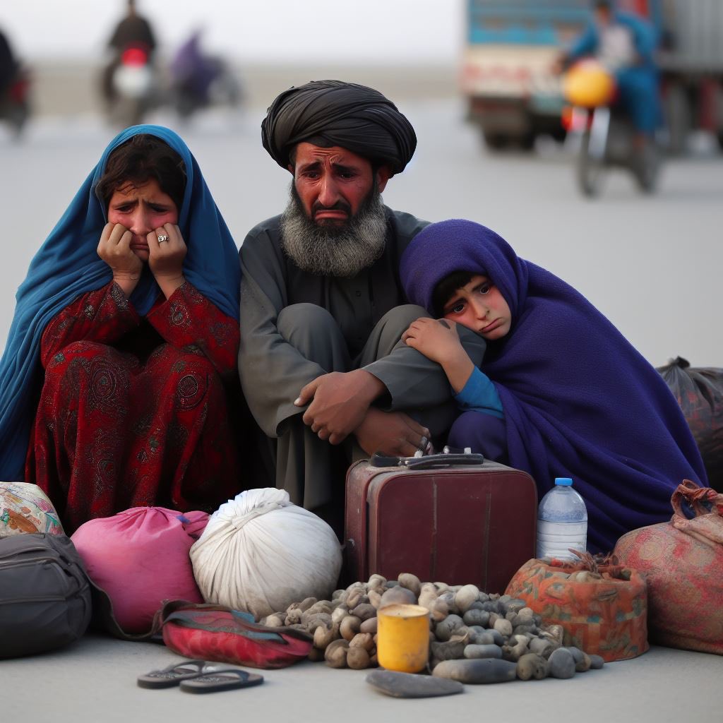 Feeling the plight of Afghan refugees doesn't require one to be of Pashtun origin; it demands a heart filled with humanity.🥀