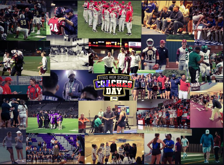 With all the amazing coaches in our district we want to recognize and thank all of the men and women who serves our student athletes. #TXHSCoachesDay