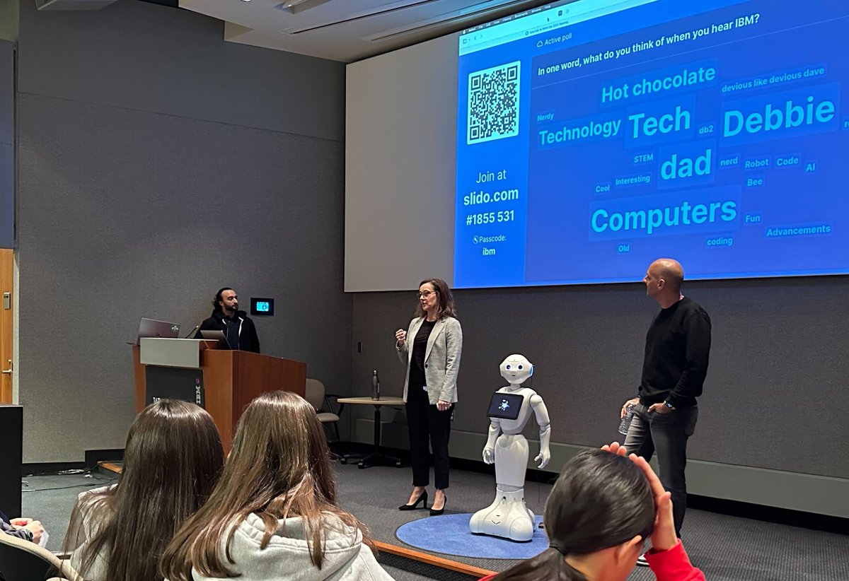 On #TOKW2023, IBM hosted 155 students across 🇨🇦. From the behind-the-scene office 👀tours, exploring IBM career opportunities &amp; building their own STEM kit 🔨, it was an fun day!

Thank you IBM Volunteers &amp; our special guest #WeTheNorth Raptors Mascot for making it a success!