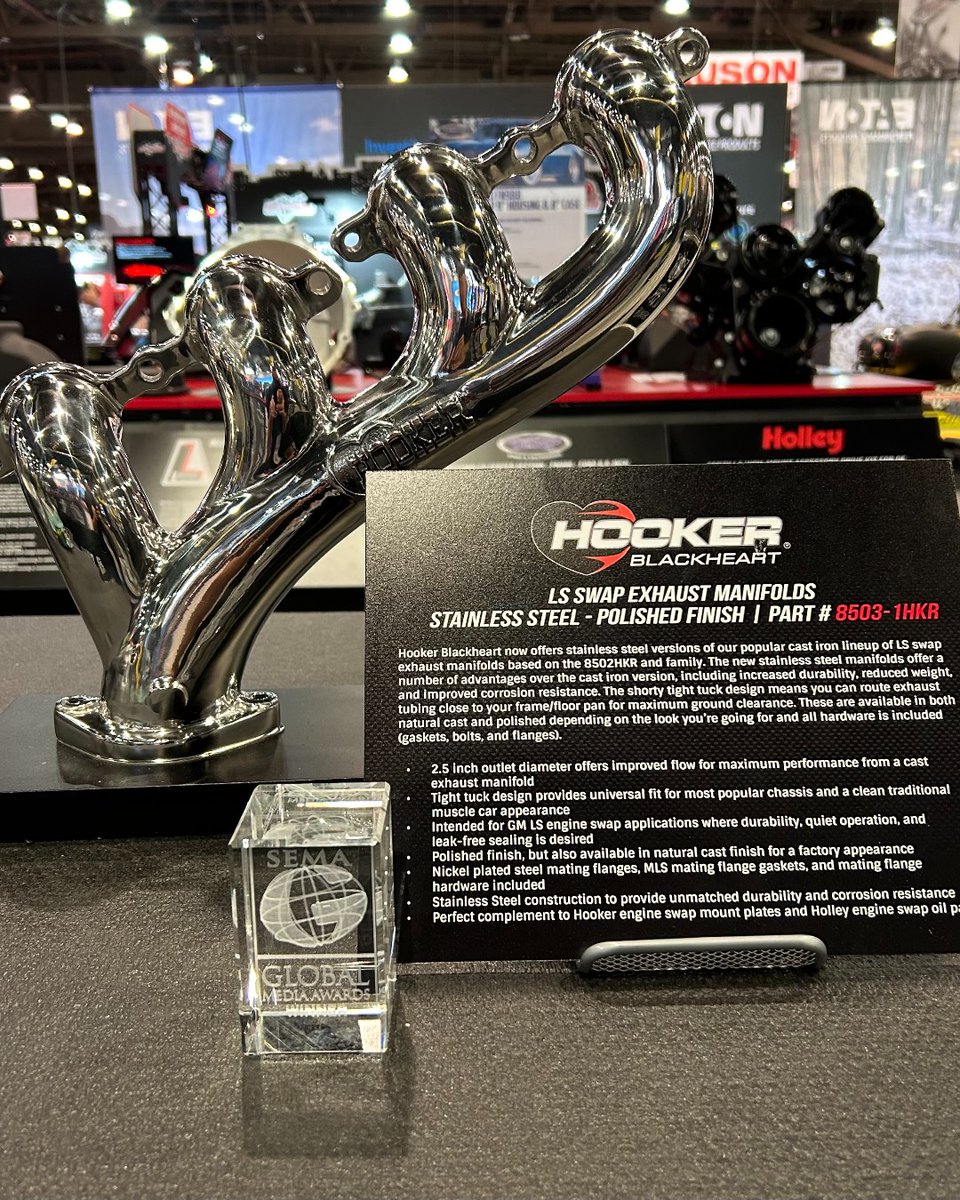 Holley_News's tweet photo. We are honored to be bringing home some more hardware from SEMA! This morning we received four 2023 Global Media Awards. The panel reviewed nearly 3,000 products and each journalist was responsible choosing ten.
#Holley #DetroitSpeed #Suspension #HookerHeaders #HookerBlackheart https://t.co/aC14pnCmUO