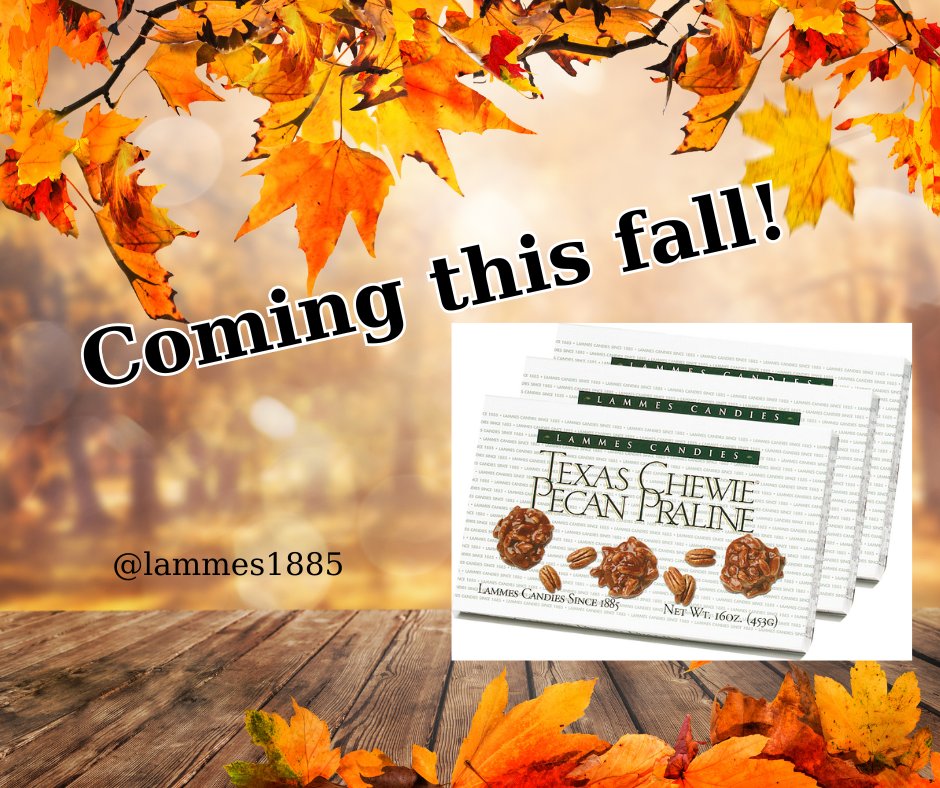 Our Famous Praline SALE will be this November 16, 17, and 18! 
Order your favorite Pralines for the Holidays!

at lammes.com

Love Austin!   ❤️
Love Candy!   ❤️
Love Lammes!    ❤️