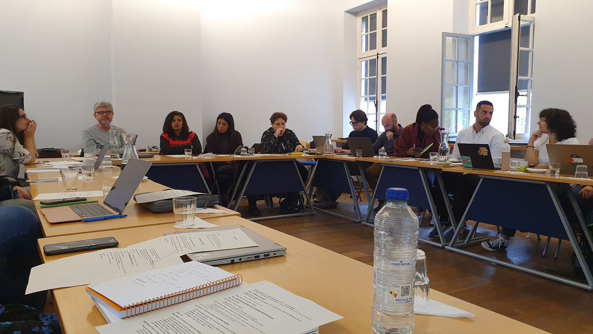 What do young people with lived migration experiences want to campaign on for the #EUelections2024? @Voicify_EU 's Vice-President Adel Al Baghdadi was last week in Leuven for the @ecre workshop for the #EUisU campaign. Check this website for more info: euisu.vote