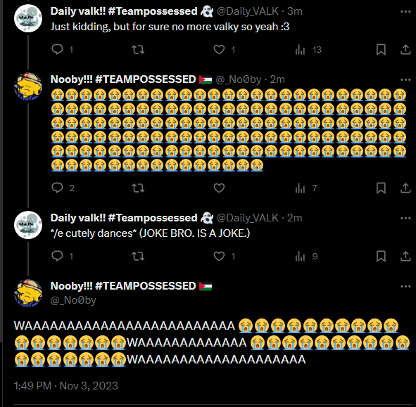 Daily_VALK's tweet photo. normal day😀 https://t.co/IunSaWBhr1