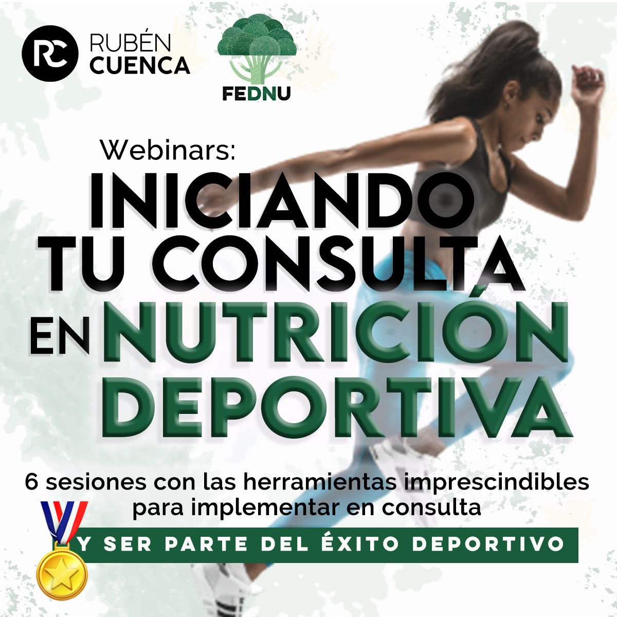 FED_NU's tweet photo. Si quieres ser nutri deportivo, esto es para ti ➡️⚠️

Te traemos una increíble formación en NUTRICIÓN DEPORTIVA con el grandísimo Rubén Cuenca 🤩

👀 https://t.co/yW78r0hue9
