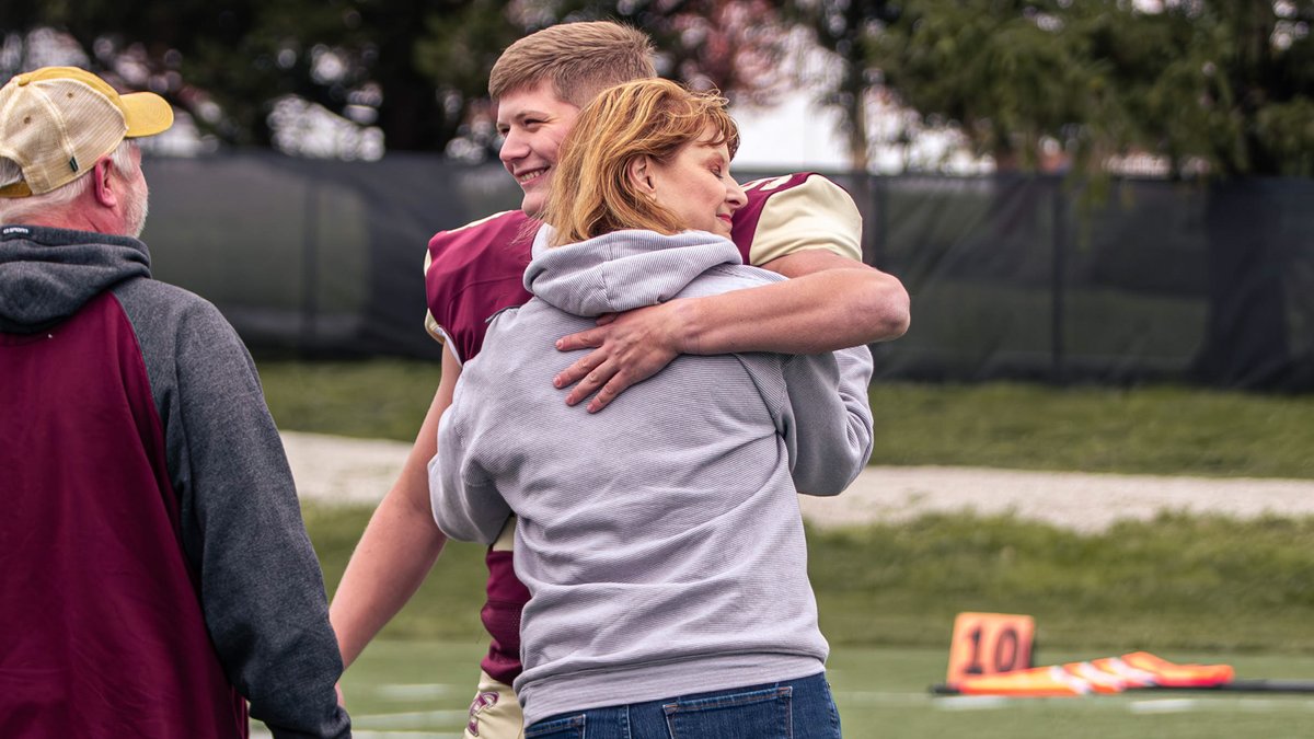 Last weekend, we celebrated a deep and impressive class of 19 seniors for <a href="/ECRDFootball/">Eureka College Football</a>. 

Photos: bit.ly/3u7igiz