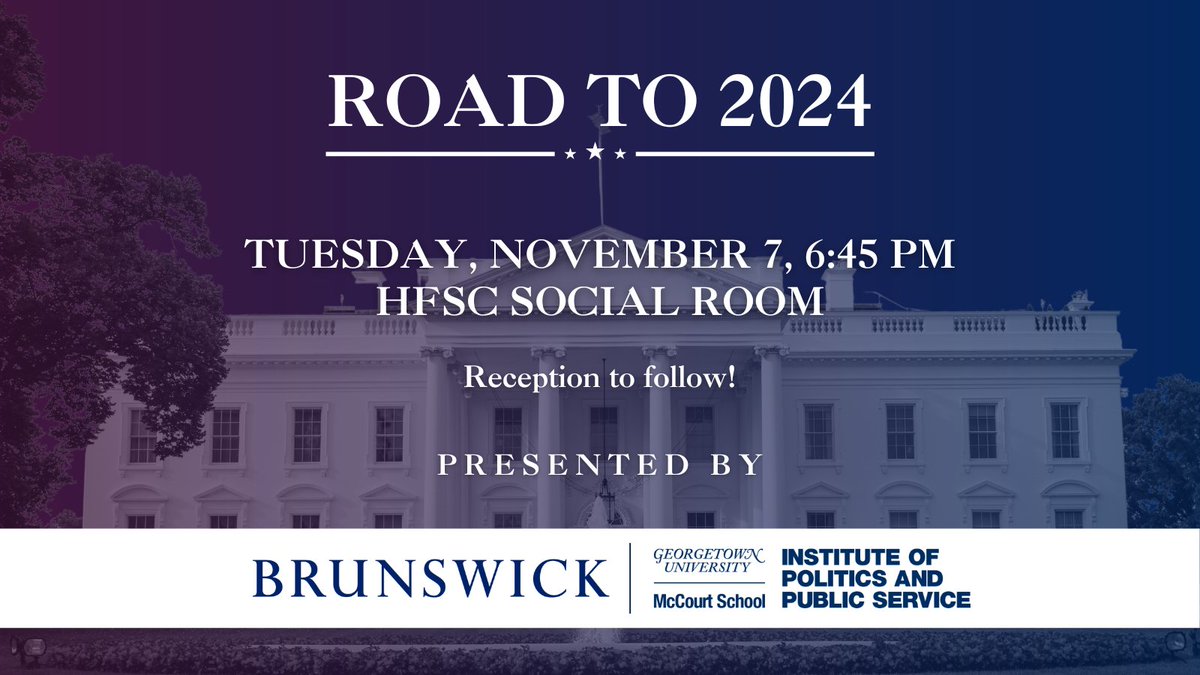 Georgetown Institute of Politics & Public Service tweet media