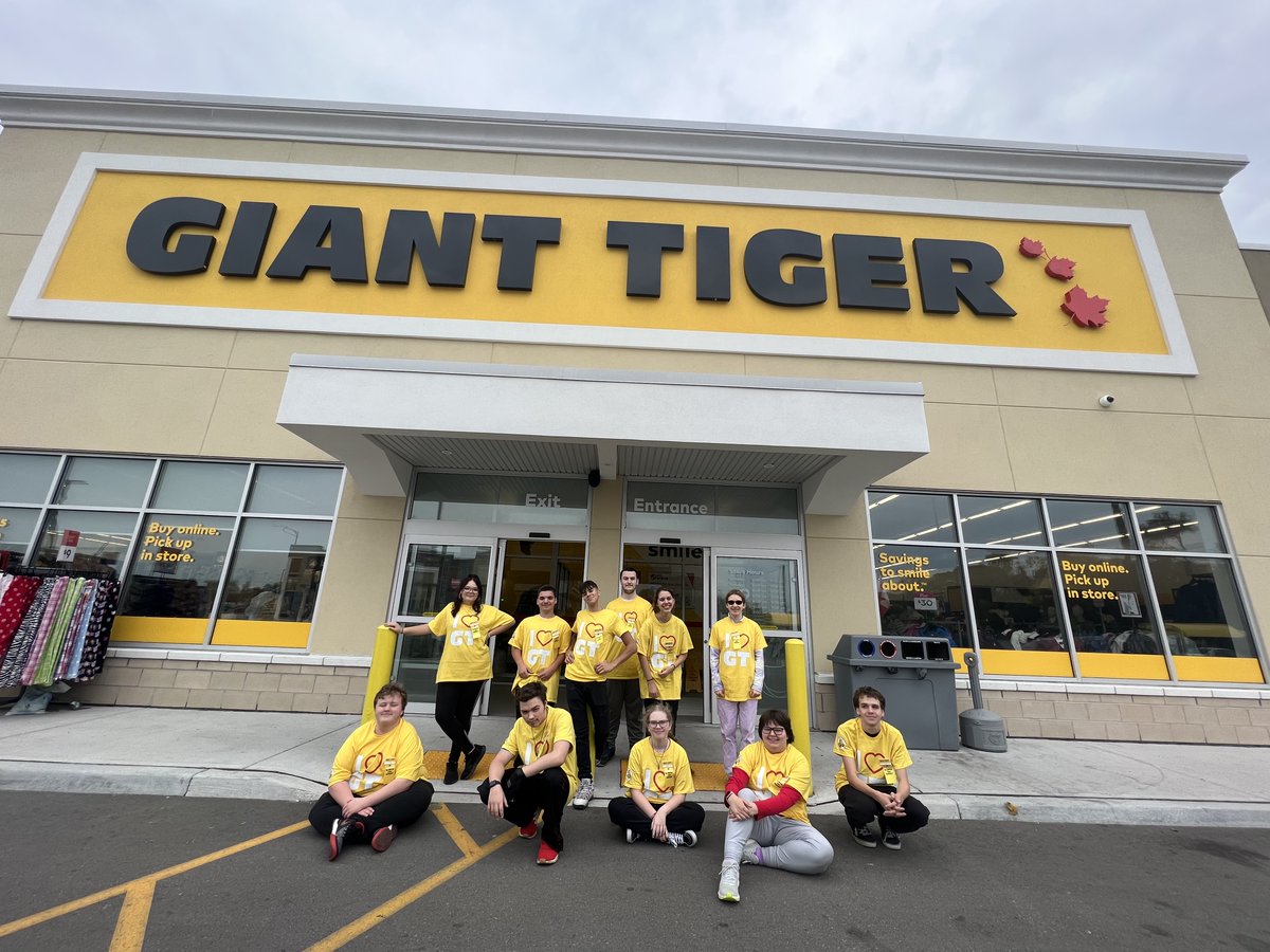 Pre-coop class at Giant Tiger