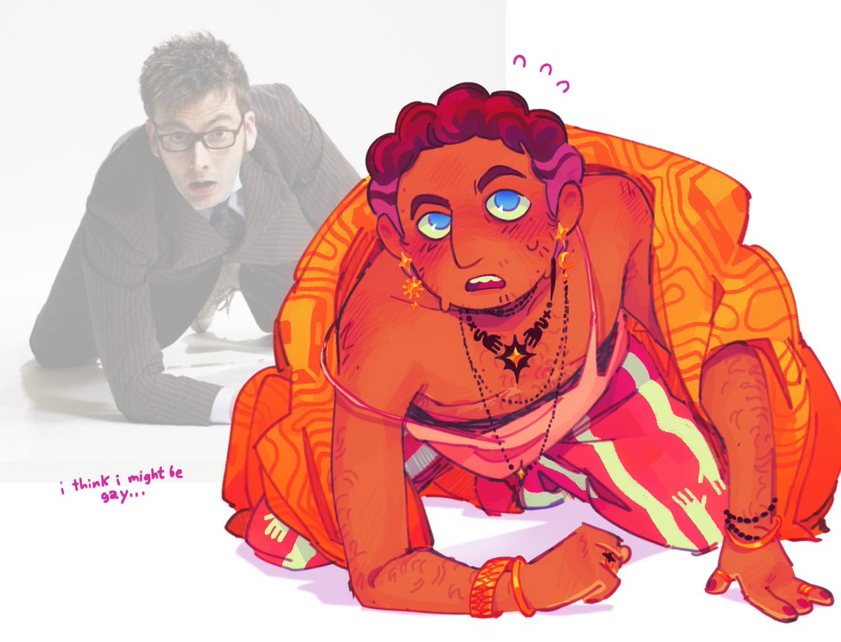 time_woods's tweet photo. i am not immune to drawing david tennant poses , anyways https://t.co/FgwCVLjwgK