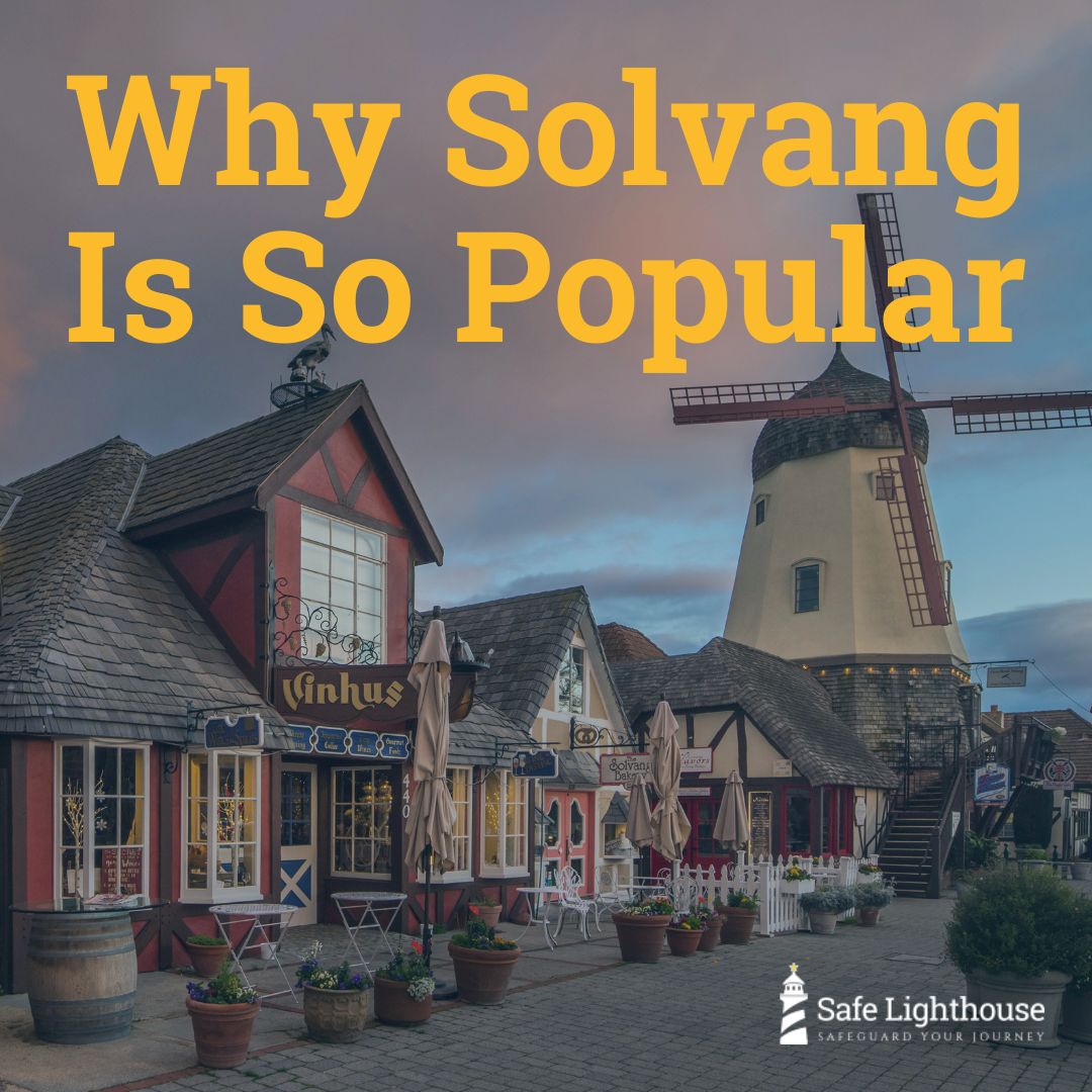 SafeLighthouse's tweet image. You’ve probably heard plenty of people talk about Solvang, California. But have you made a trip to this cute, quirky spot just yet? 🍷

#Solvang #TripIdeas #SafeLighthouse