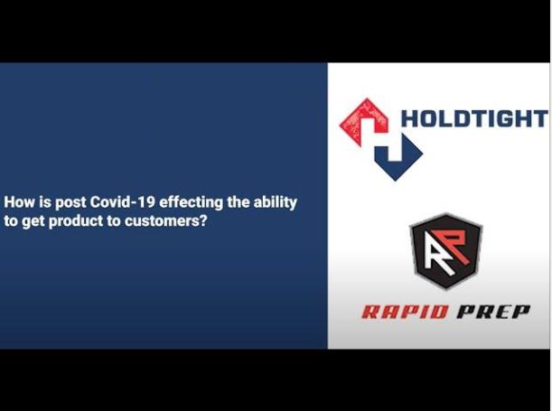 holdtight102's tweet photo. Rapid Prep’s Mark Lawrence answers the question: How has post Covid-19 effecting getting products to customers?

https://t.co/RE6Hk9EzUZ

To see the full interview visit: https://t.co/OAiJFBt2nW https://t.co/zv6R85Ksyx