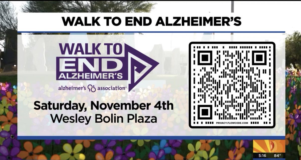 Join me for the annual #walktoendALZ this weekend in Phoenix! Your fundraising helps make groundbreaking change like the finger prick blood test to detect Alzheimer’s 
📲 azfamily.com/2023/11/02/res…
#azfamily @alzassociation @alzdsw