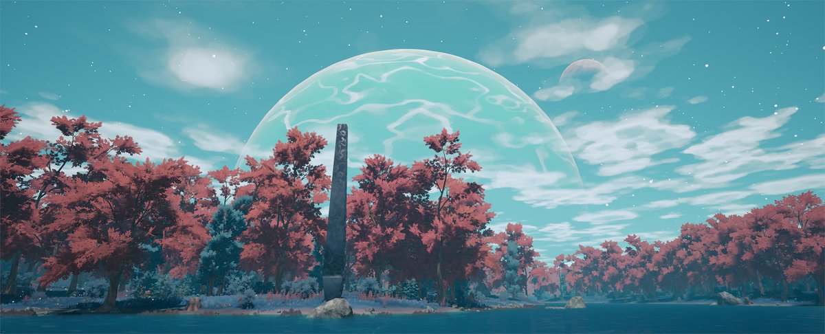 Upeaval's tweet image. Hello 👋 ! Le choix est fait, ce sera le bleu ! 🟦
J&apos;ai mis à jour l&apos;ensemble des végétaux pour qu&apos;ils s&apos;accordent au mieux avec l&apos;herbe et voici le résultat !
Il reste encore pas mal de boulot mais ça avance très bien !
Qu&apos;en pensez-vous ?
#ProjectBASE #UnrealEngine5…