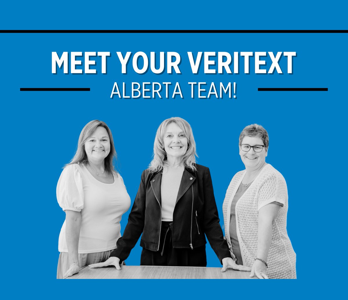 We have been gratefully serving our legal community in Alberta for decades.  The same local team, the same talented court reporters you have partnered with and trusted for years.

Learn more about all our locations, products, and services here: veritext.ca/services/alber…