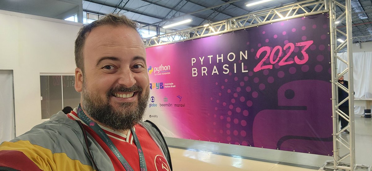 gomex's tweet image. Começou a @pythonbrasil #pythonbrasil2023